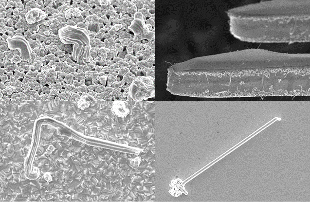 JHL-Snめっきの錫ウィスカ